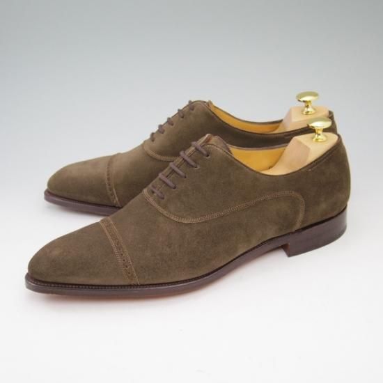 新品★ジョンロブ 9EE【★希少!!2511ラスト/CHIGWELL/チグウェル】スエード/パンチドキャップトゥ/JOHN LOBB★b123