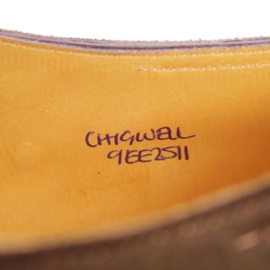 新品★ジョンロブ 9EE【★希少!!2511ラスト/CHIGWELL/チグウェル】スエード/パンチドキャップトゥ/JOHN LOBB★b123