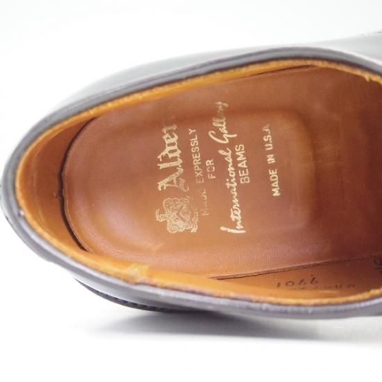 極美品☆オールデン 8.5D/コードバン/9901【☆BEAMS別注/ビームス