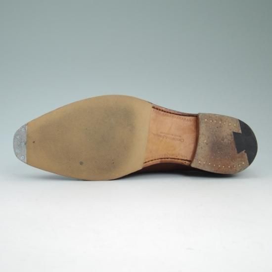 極美品★クロケット＆ジョーンズ 7E【★ハラム/HALLAM/348ラスト/ストレートチップ】Crockett＆Jones★b129