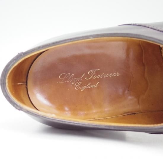 クロケット製　 Lioyd footwear　上質素材の個体　名作サドル　7.5 極上☆クロケット＆ジョーンズ 7.5E【☆ロイドフットウェア別注