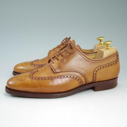 ★クロケット&ジョーンズ 7.5E【★ポールスミス別注/PaulSmith/フルブローグ】Crockett＆Jones★b131