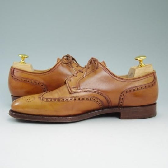 ★クロケット&ジョーンズ 7.5E【★ポールスミス別注/PaulSmith/フルブローグ】Crockett＆Jones★b131