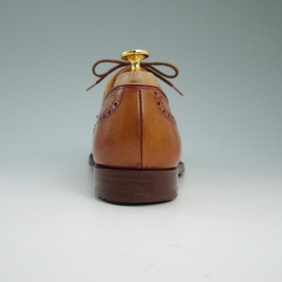 ★クロケット&ジョーンズ 7.5E【★ポールスミス別注/PaulSmith/フルブローグ】Crockett＆Jones★b131