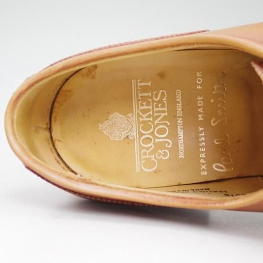 ★クロケット&ジョーンズ 7.5E【★ポールスミス別注/PaulSmith/フルブローグ】Crockett＆Jones★b131