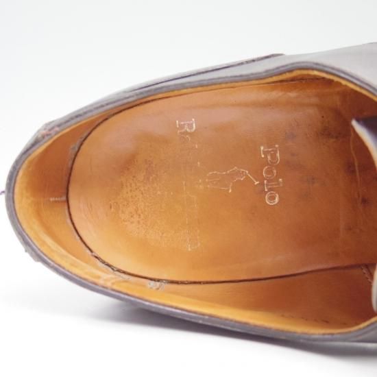 ★クロケット&ジョーンズ UK8/US8.5E【★ラルフローレン別注/Polo Ralph Lauren】Uチップ/Crockett＆Jones★b132