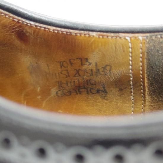 ★チャーチ 70F/UK7【★ブックバインダーカーフ/3都市ロゴ/グラフトン/GRAFTONE/73ラスト/旧チャーチ/フルブローグ】Church's★b133