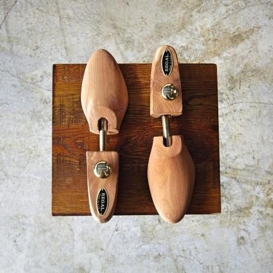 極上★ロチェスター製/REGALネーム Sサイズ【★純正シューツリー】木製シューツリー/純正シューキーパー/リーガル★b134