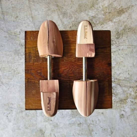 美品★ロチェスター製/L.L.Beanネーム Sサイズ【★木製シューツリー】純正シューキーパー/エルエルビーン★b135