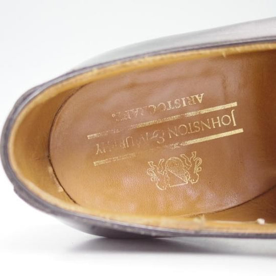 極上★ジョンストン&マーフィー SIZE 6.5【★アリストクラフト/ARISTOCRAFT】LD17-T/ストレートチップ/JOHNSTON&MURPY★b137