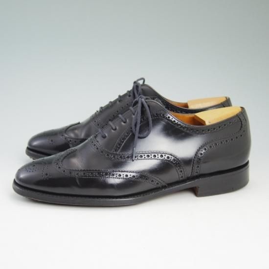 John Spencer ジョンスペンサー　ビザルノ　別注　ブーツ　UK7 1980-90's JOHN SPENCER Vintage Leather Lace-up Boots BLACK