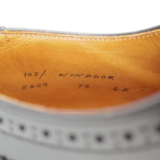 ★(英国製)テクニック社/ジョンスペンサー名 6E【★WINDSOR/フルブローグ】8429/Technic/John Spencer★b138