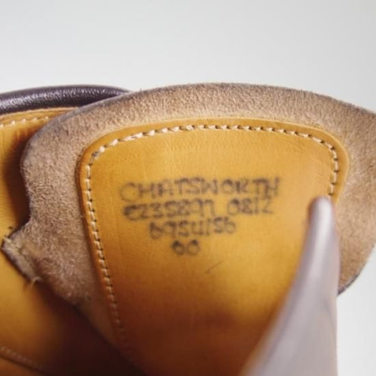 極美品★チャーチ 60F/UK6【★限定!!最上級137コレクション】137ラスト/フルブローグ/CHATSWORTH/チャッツワース/Church's★b139