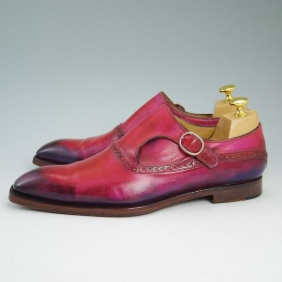 美品★リカルド フレッチャ ベステッティ SIZE 40.5【定20万★トレーディングポスト別注/Trading Post】RICCARDO FRECCIA BESTETTI★b141