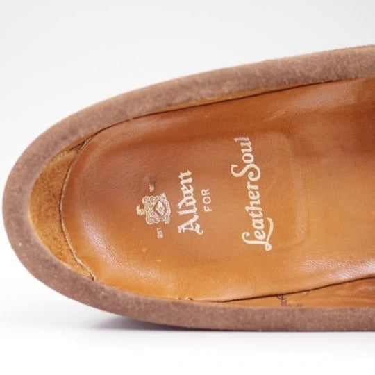 極美品★オールデン 8.5D【★ハワイ名店!!Leather Soul/レザーソウル別注】ヴァンラスト/6245F/VAN/スエード/コインローファー/Alden★b143