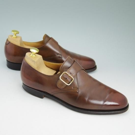極上★クロケット&ジョーンズ UK7/US7.5E【★ブルックスブラザーズ別注】Peal&co BROOKS BROTHERS/240ラスト/Crockett&Jones★b144