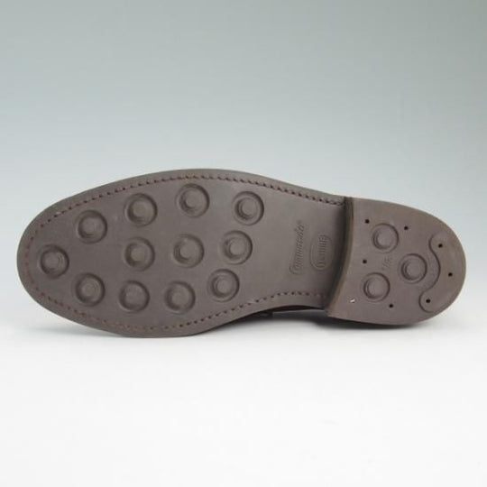 美品★(英)サンダース UK8【★DELUXE別注品】ペニーローファー/Penny Loafer/9838T/コインローファー/SANDERS★b148