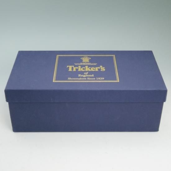 美品★トリッカーズ SIZE 7.5【★希少!!カーフ×スエード コンビ仕様】M5164/カントリーシューズ/短靴/ロングウイング/Tricker's★b149