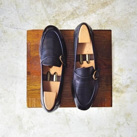 ★(伊)タニノクリスチー SIZE 5.5【★バックル ローファー/スリッポン/モンクストラップ】TANINO CRISCI★b151