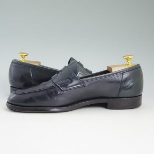 ★ジョンロブ UK7.5程度【★コインローファー/RIO/リオ/PARISロゴ/旧ロゴ】JOHN LOBB★b154
