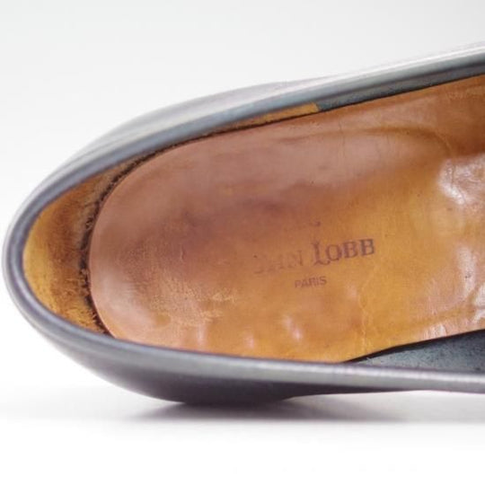 ★ジョンロブ UK7.5程度【★コインローファー/RIO/リオ/PARISロゴ/旧ロゴ】JOHN LOBB★b154