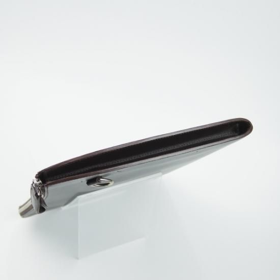 美品★(仏)シャンボールセリエ/CHAMBORD SELLIER【定価7.8万円★クラッチバッグ】レザー/濃茶/メンズ ビジネス バッグ★N4813