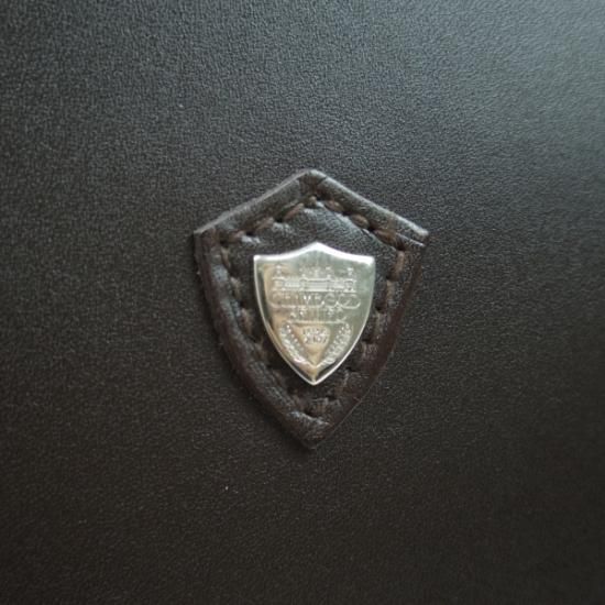 美品★(仏)シャンボールセリエ/CHAMBORD SELLIER【定価7.8万円★クラッチバッグ】レザー/濃茶/メンズ ビジネス バッグ★N4813