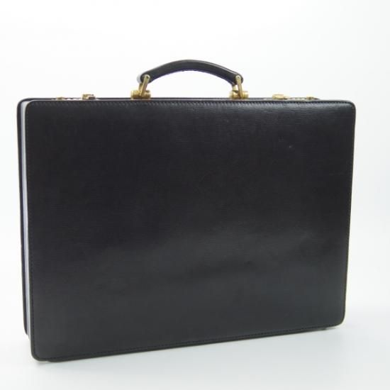 dunhill (ダンヒル)のアタッシュケース　牛革 ビジネスバッグ 極上☆ダンヒル/dunhill【☆アタッシュケース】レザー 黒/メンズ
