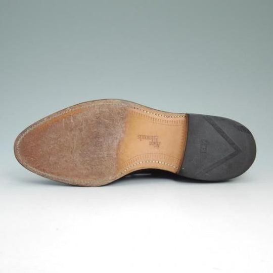 美品★(米)アレンエドモンズ 8C【★タッセルローファー/Grayson】ポリッシュレザー/赤茶/メンズ/ALLEN EDMONDS★b156