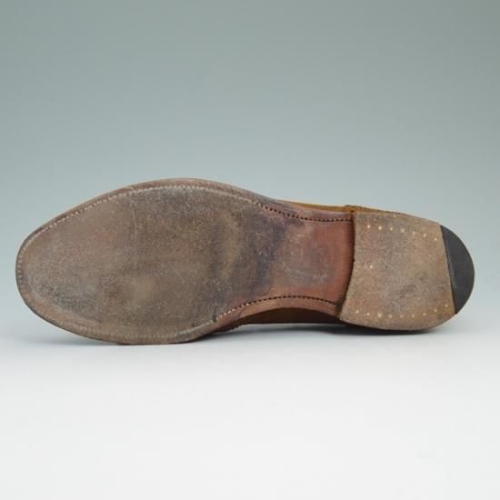 極上★(英)アルフレッドサージェント UK7.5【★BEAMS別注品】タッセルローファー/スエード/サージェント/Alfred Sargent★b158