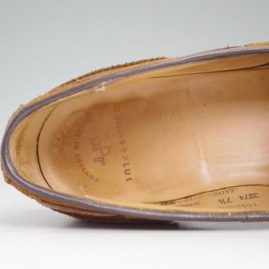 極上★(英)アルフレッドサージェント UK7.5【★BEAMS別注品】タッセルローファー/スエード/サージェント/Alfred Sargent★b158