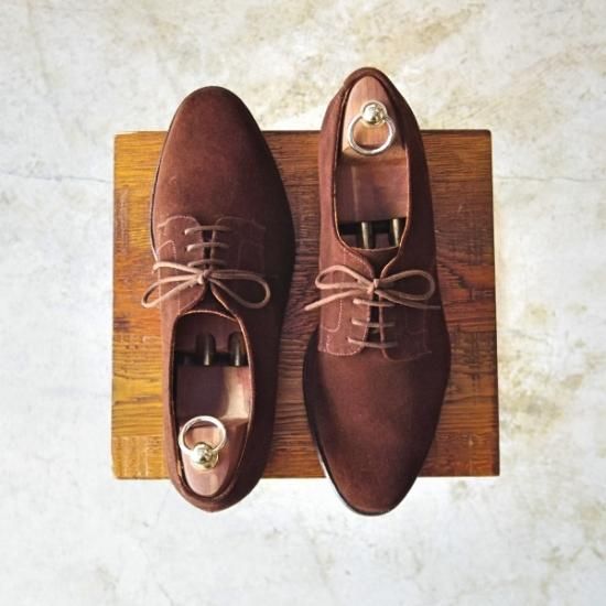 超希少★クロケット&ジョーンズ UK8.5/US9E【★BROOKS ENGLISH別注】/ブルックスブラザーズ/BROOKS BROTHERS/Crockett&Jones★b159