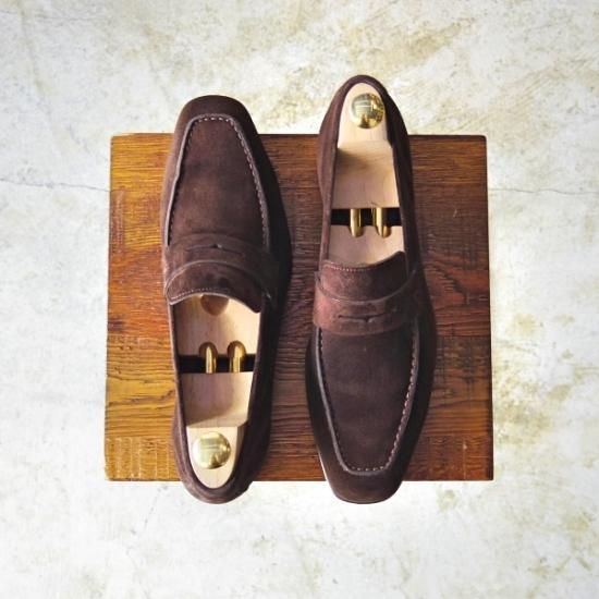 あ*ん様 a*r様 Santoni ブラウン ローファー 41.5 Santoni Ira Double Monk Strap Leather Dress Shoes | Saks Fifth Avenue