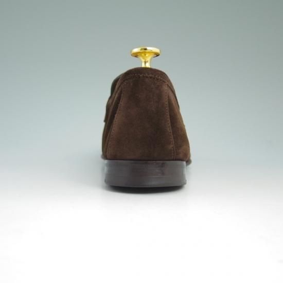 極上★サントーニ SIZE 6【★コインローファー】スエード/Santoni★b162