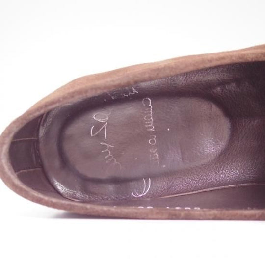 極上★サントーニ SIZE 6【★コインローファー】スエード/Santoni★b162