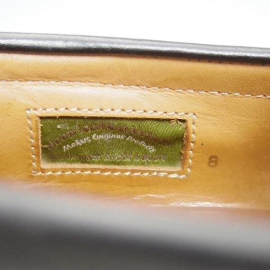 極上★メイカーズ SIZE 8【★コインローファー】黒/Makers★b163