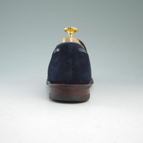 美品★クロケット&ジョーンズ 6.5E【★ダイナイトソール仕様】WITNEY/ウィットニー/タッセルローファー/Crockett&Jones★b166