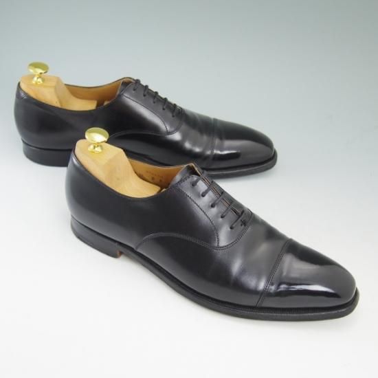 極上★クロケット&ジョーンズ 8E【★ハラム/HALLAM/348ラスト/ストレートチップ】Crockett&Jones★b167