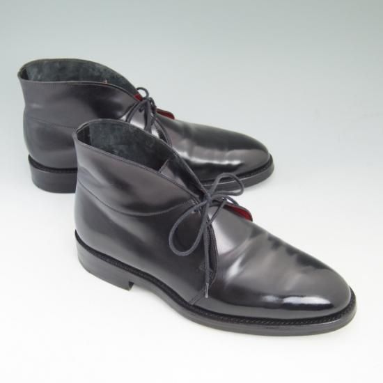 極美品★トリッカーズ SIZE 7【★コードバン仕様/ヤマネデラックス別注】YAMANE DELUXE/M7399/チャッカブーツ/Tricker's★b168
