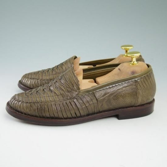 美品★(仏)サルトル(レディース) SIZE 36.5【高額★リザード仕様】グルカサンダル風/スリッポン/ローファー/SARTRE★b174