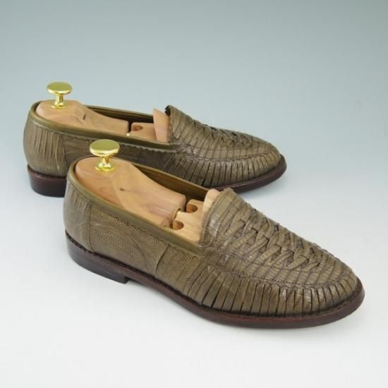 美品★(仏)サルトル(レディース) SIZE 36.5【高額★リザード仕様】グルカサンダル風/スリッポン/ローファー/SARTRE★b174