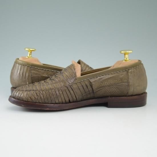 美品★(仏)サルトル(レディース) SIZE 36.5【高額★リザード仕様】グルカサンダル風/スリッポン/ローファー/SARTRE★b174