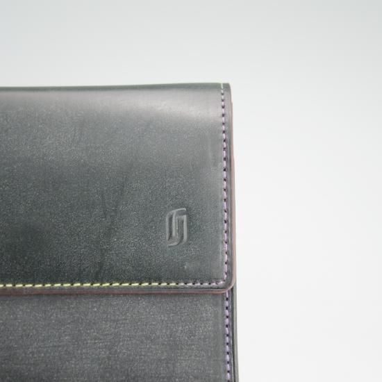 未使用★(英)リチャードジェームス/カードケース【★ブライドルレザー仕様】メンズ/財布/RICHARD JAMES★b176