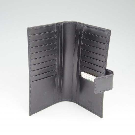 未使用★ホワイトハウスコックス /長財布【★ブライドルレザー仕様】黒/メンズ/Whitehouse Cox★b178