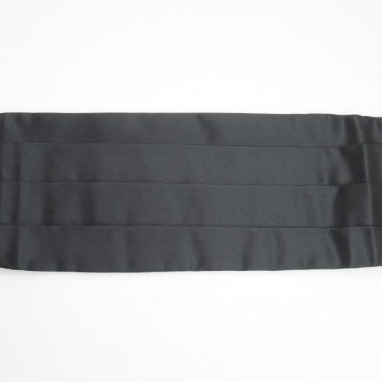 美品★(英)GIEVES & HAWKES/ギーブス&ホークス【★カマーバンド/フォーマル小物】タキシード 礼服/ブラック 黒★b180