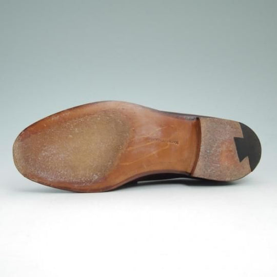 極美品★クロケット&ジョーンズ 6E 【★Lloyd Footwear別注/ロイドフットウェア】コインローファー/Crockett&Jones★b183
