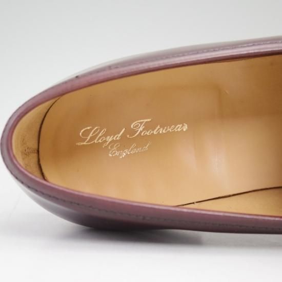 極美品★クロケット&ジョーンズ 6E 【★Lloyd Footwear別注/ロイドフットウェア】コインローファー/Crockett&Jones★b183