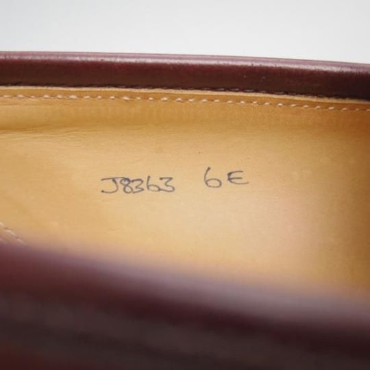極美品★クロケット&ジョーンズ 6E 【★Lloyd Footwear別注/ロイドフットウェア】コインローファー/Crockett&Jones★b183