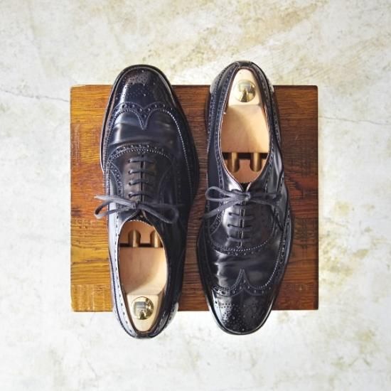 美品★チャーチ 70F/UK7 【★73ラスト】NENE/ポリッシュドバインダーカーフ/チェットウィンド・CHETWYND同仕様/Church's★b186