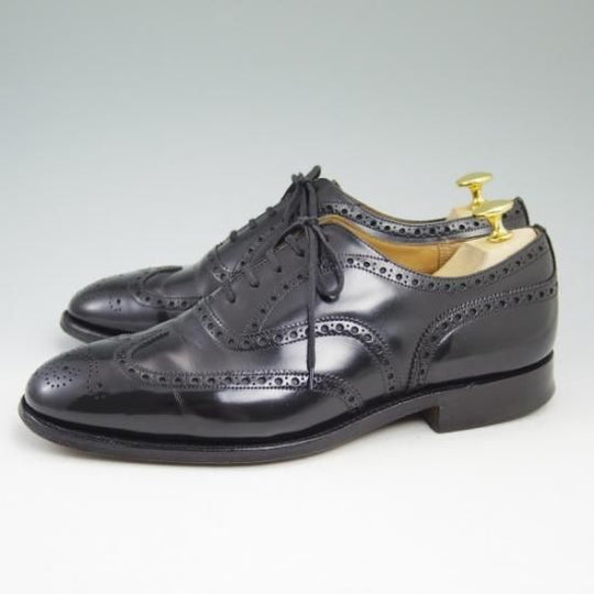 美品★チャーチ 70F/UK7 【★73ラスト】NENE/ポリッシュドバインダーカーフ/チェットウィンド・CHETWYND同仕様/Church's★b186
